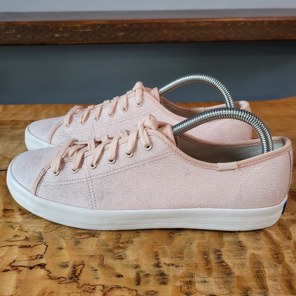 Keds Kickstart Peach Spanish Villa Iridescent Canvas … Gem